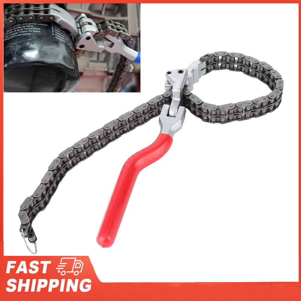 Oil Filter Wrench - Auto Handle Tools Chain Type Oil