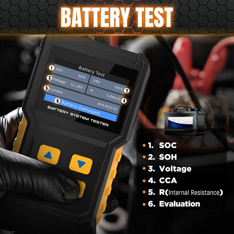 Battery Load Tester - Super Sale Car Battery Tester 12V