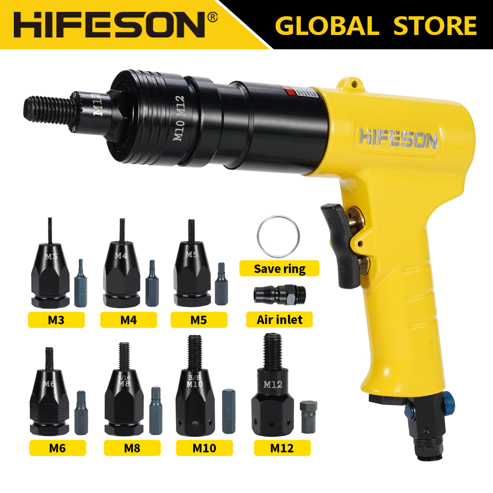 Pneumatic Air Rivet Nut Guns I - огляд і ціна Rivet Gun Air