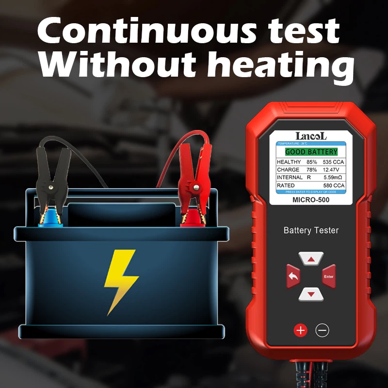 Lancol Micro 500 12V 24V Car B - огляд і ціна Battery Load Tester