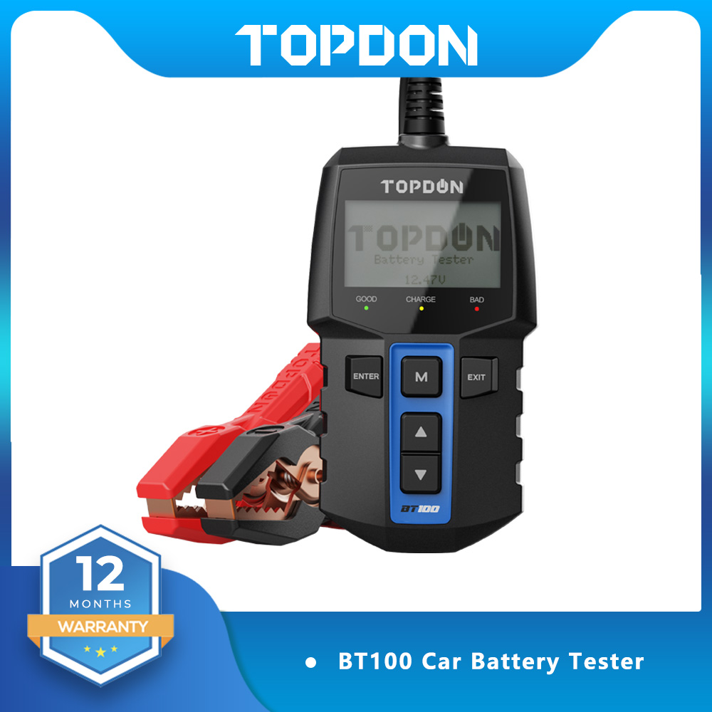 TOPDON BT100 12V Car Battery T - огляд і ціна Battery Load Tester
