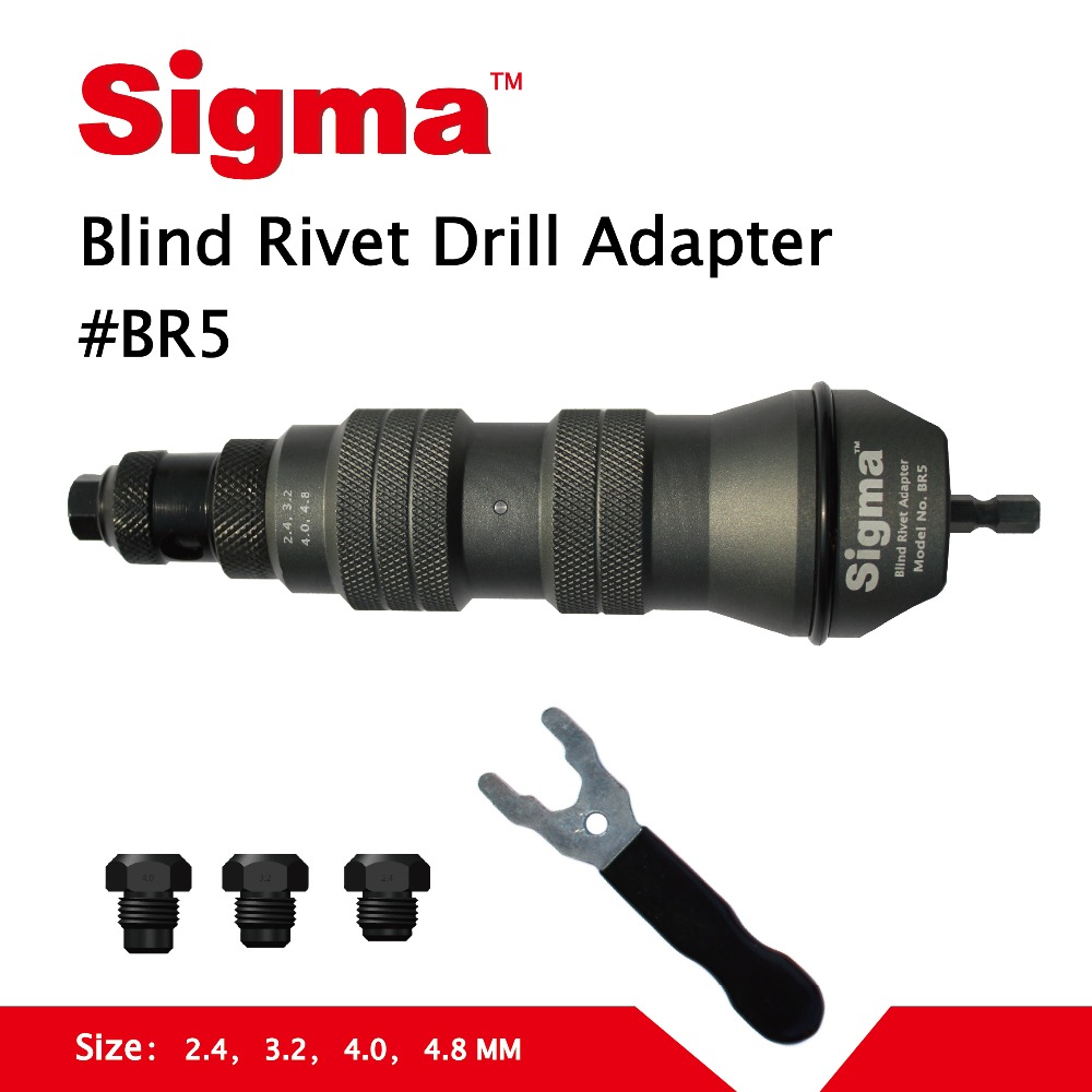 Sigma #BR5 Blind Pop Rivet Dri - огляд і ціна Rivet Gun Air