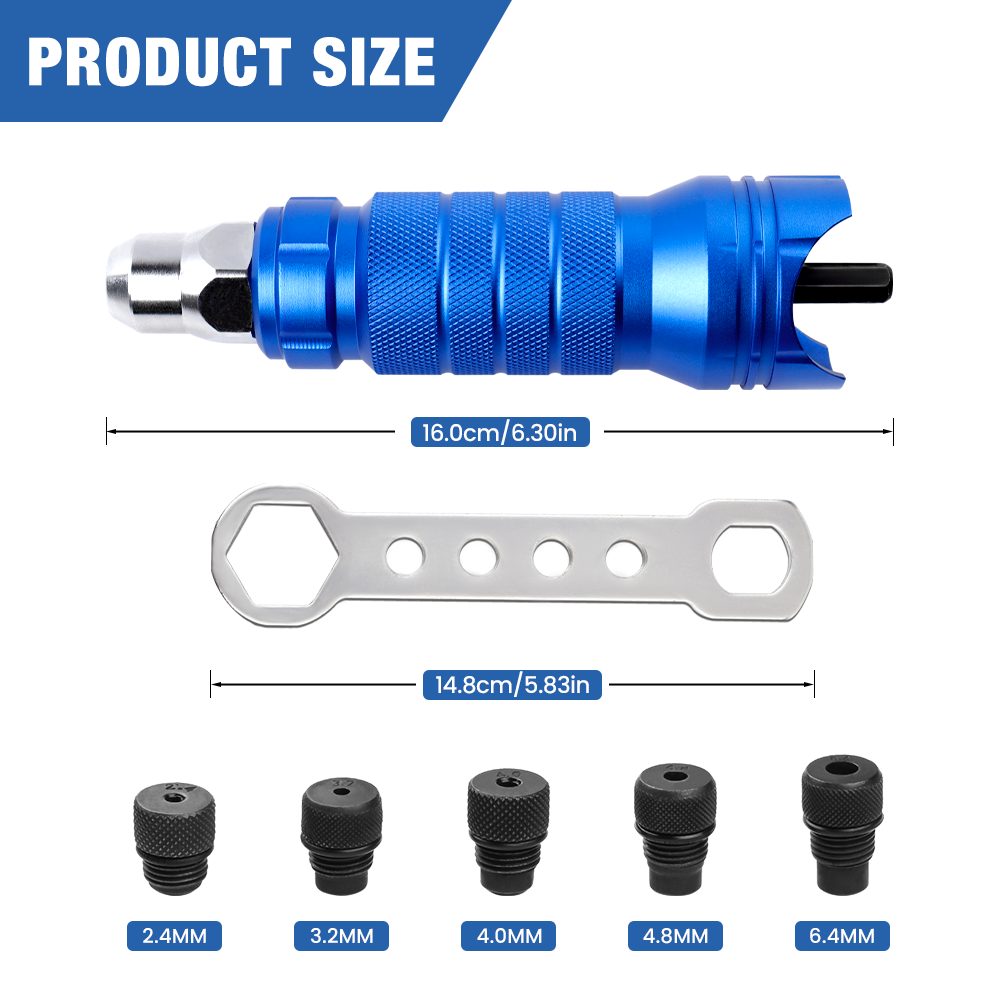 Pull Rivet Gun 2.4mm 3.2mm 4.0 - огляд і ціна Rivet Gun Air