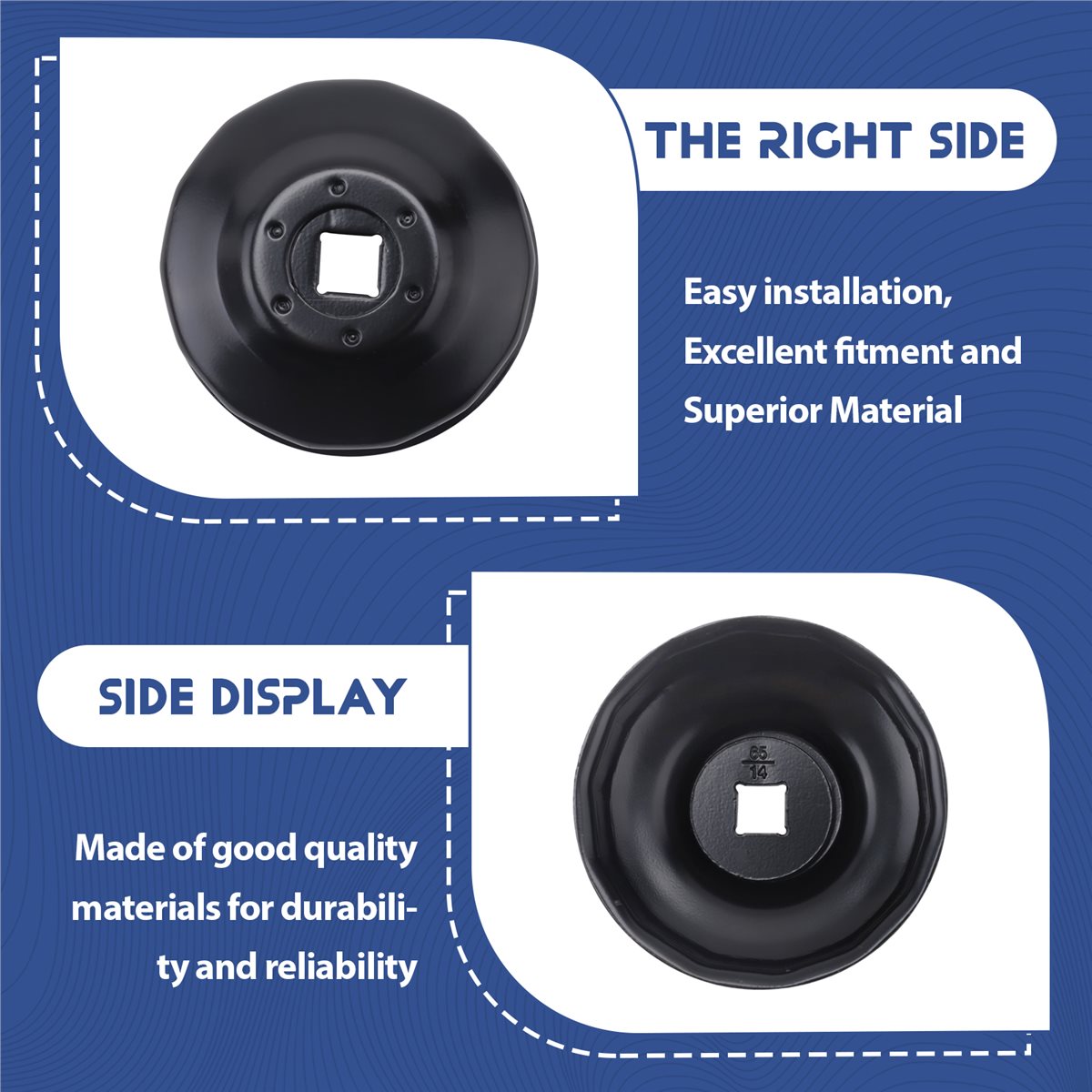 #40H Car filter ride,65mm x 14 - огляд і ціна Oil Filter Wrench