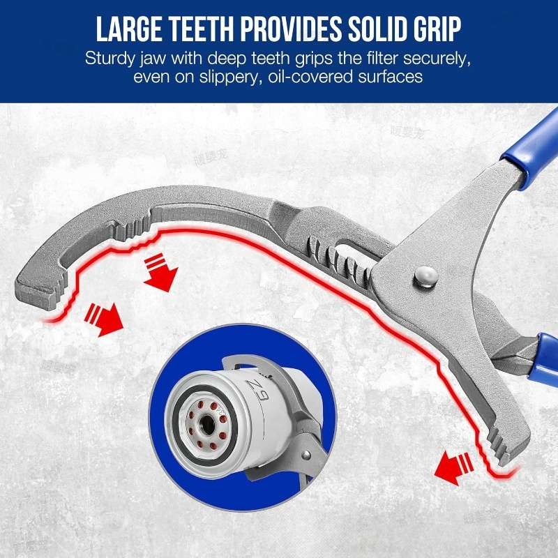 Clamp Type Wrench Car Oil Filt - огляд і ціна Oil Filter Wrench