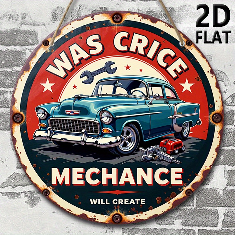 2D plane, retro auto repair sh - огляд і ціна Auto Repair Shop Logo Design