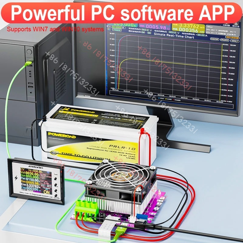 BW600 DC1-200V WiFi  Electroni - огляд і ціна Battery Load Tester