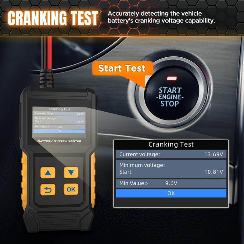 Super Sale Car Battery Tester  - огляд і ціна Battery Load Tester